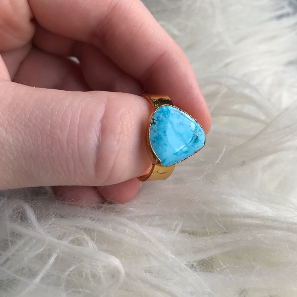 Genuine Turquoise Ring - Picture 5 of 8